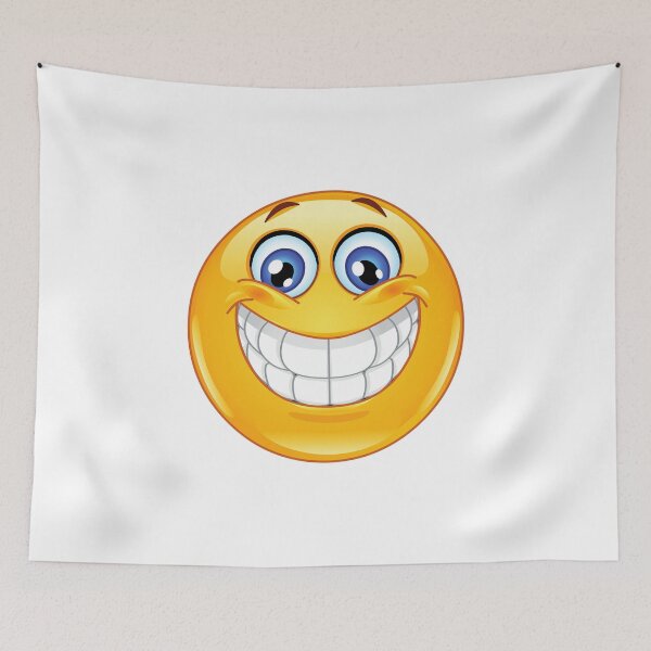 Item preview, teeth smile smiley, smiley emoji's, smiley emoji printed products  designed and sold by RAMESH P.