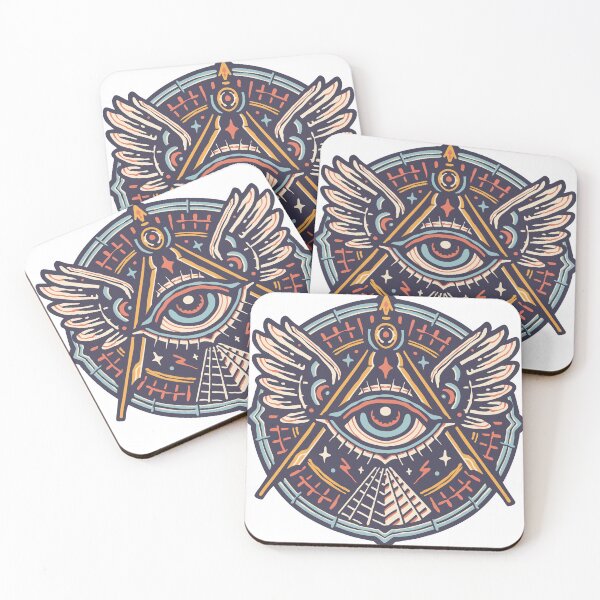 Item preview, All Seeing Eye Vintage tattoo Style designed and sold by krizvector.