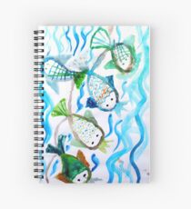 COLOR FISH Spiral Notebook