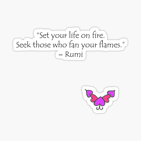 Item preview, palabras rumi designed and sold by quoteslov.