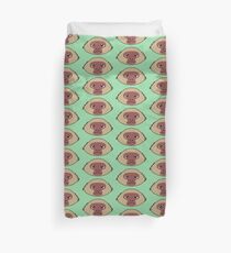 Japanese macaque - The snow monkey Duvet Cover