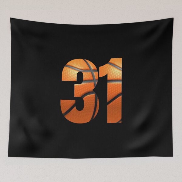 Item preview, Basketball Number 31 Sticker designed and sold by krnnvrstacy.