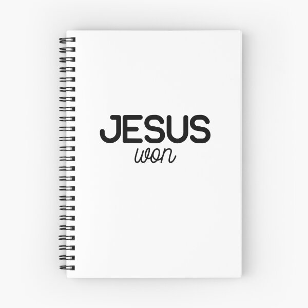 Item preview, Christian Quote - Jesus won designed and sold by JacquelineLim.