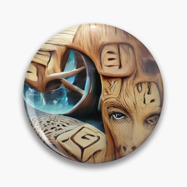 Item preview, Madera abstracta con cara designed and sold by digitalartpro.