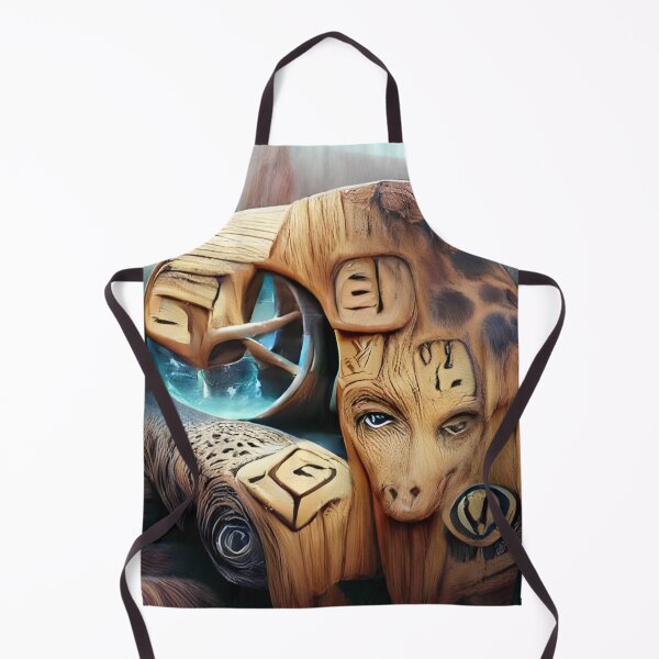 Artikelvorschau, Abstraktes Holz mit einem Gesicht entworfen und verkauft von digitalartpro.