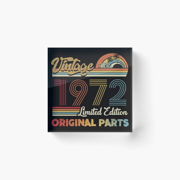 Item preview, Vintage 1972 Limited Edition Original Parts designed and sold by AraJordeStore.