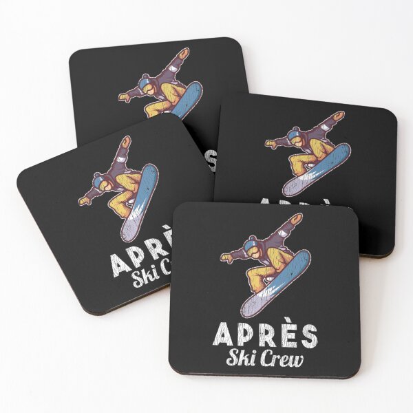 Item preview, Apres Ski Crew Funny Retro Snowboard Essential T-Shirt designed and sold by lelaalicesr.