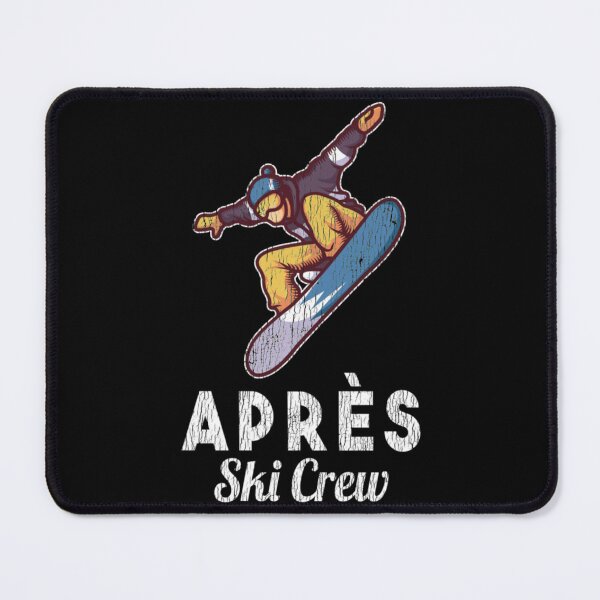 Item preview, Apres Ski Crew Funny Retro Snowboard Essential T-Shirt designed and sold by lelaalicesr.