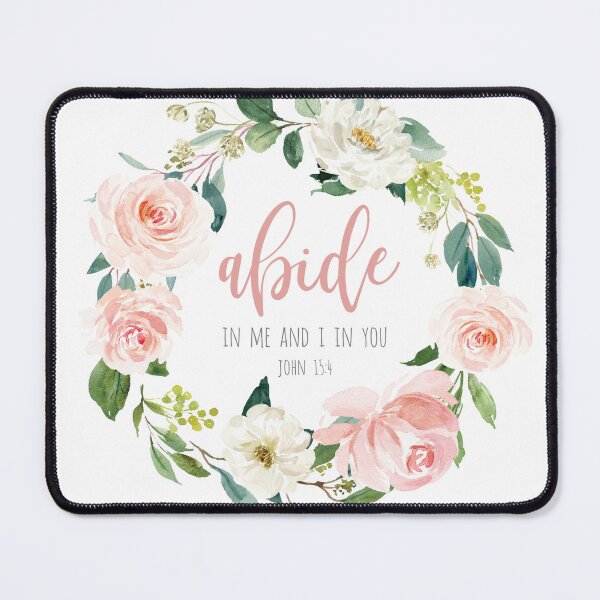 Item preview, Abide in Me John 15:4 designed and sold by KAMdesignhaus.