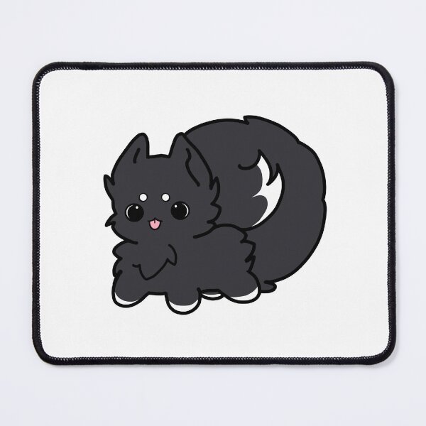 Item preview, Dog Cute Black White designed and sold by Jaalidraws.