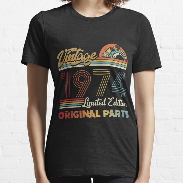  1974 Throwback Raglan Baseball Tee : Clothing, Shoes