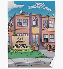 Lil Pump Elementary Poster Poster