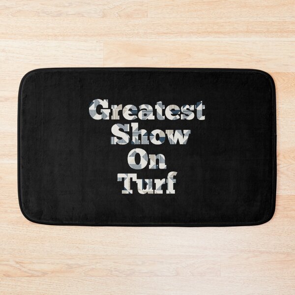 Item preview, Greatest Show On Turf Funny Quotes Sticker designed and sold by gloria1os.