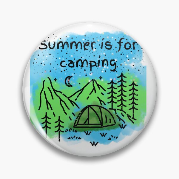 Item preview, Summer Is For Camping designed and sold by Sophia-Adams.