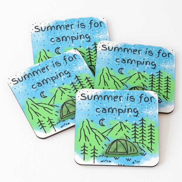 Item preview, Summer Is For Camping designed and sold by Sophia-Adams.