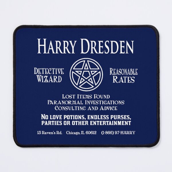 Item preview, Harry Dresden Wizard Detective Mens, Hot Idea designed and sold by KENNESTORE.