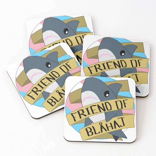 Item preview, Friend of Blahaj - Trans Pride BG designed and sold by TalenLee.