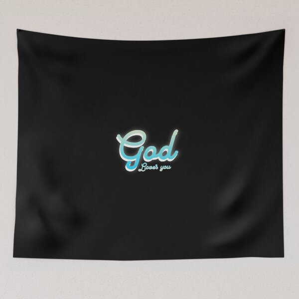 Item preview, God Loves You designed and sold by everything4eva.