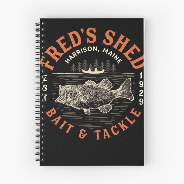 Item preview, Fred's Shed Bait and Tackle  designed and sold by MilaOrtiz.