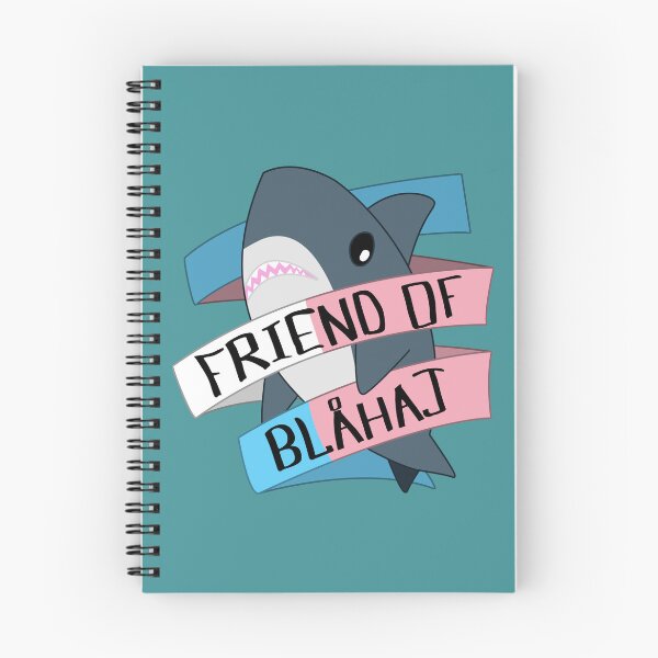 Item preview, Friend of Blahaj - Trans Banner designed and sold by TalenLee.