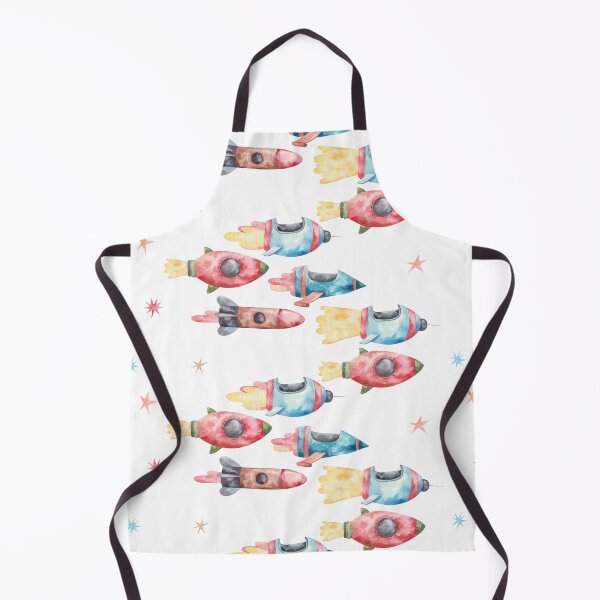 Item preview, space seamless patern with rockets designed and sold by the-myro.