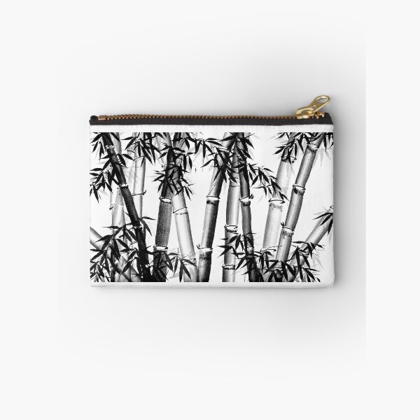 Item preview, Bamboo Chinese Art - two - bw - no cally designed and sold by Birgit Moldenhauer.