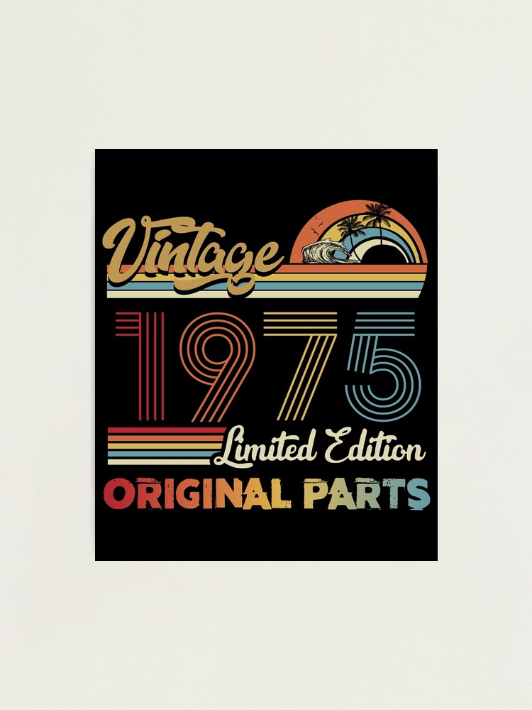 直筆サインあり【オリーブの山村】1975 Vintage 1975 Limited Edition Original Parts
