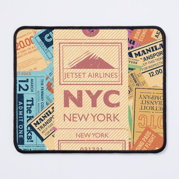 Item preview, travel tickets designed and sold by ELIELART.