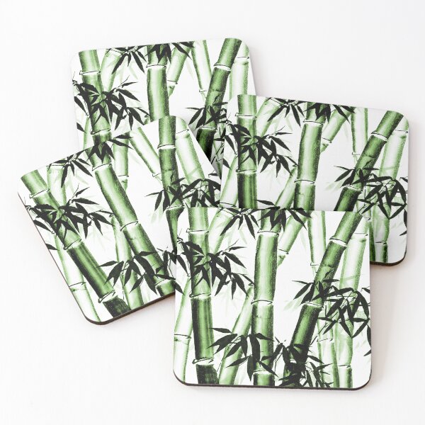 Item preview, Bamboo Chinese Art - one - green - no cally designed and sold by Birgit Moldenhauer.