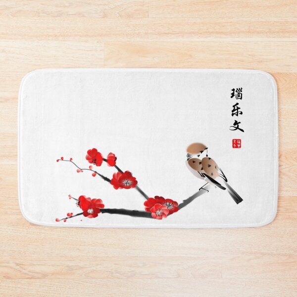 Item preview, Sparrow on cherry branch - Chinese painting designed and sold by NolDesigns.