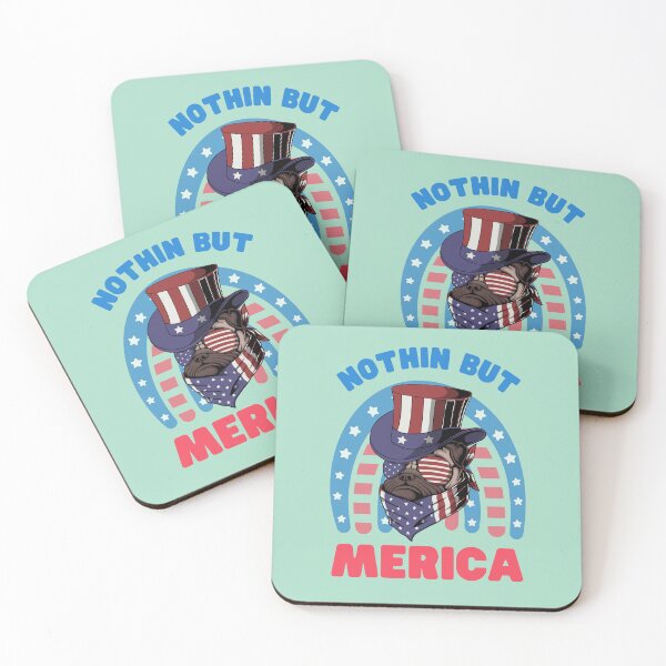 Item preview, Nothin But America: Pug Loves America, Dogs loves America, Puppy Loves America designed and sold by Keep Smiling.