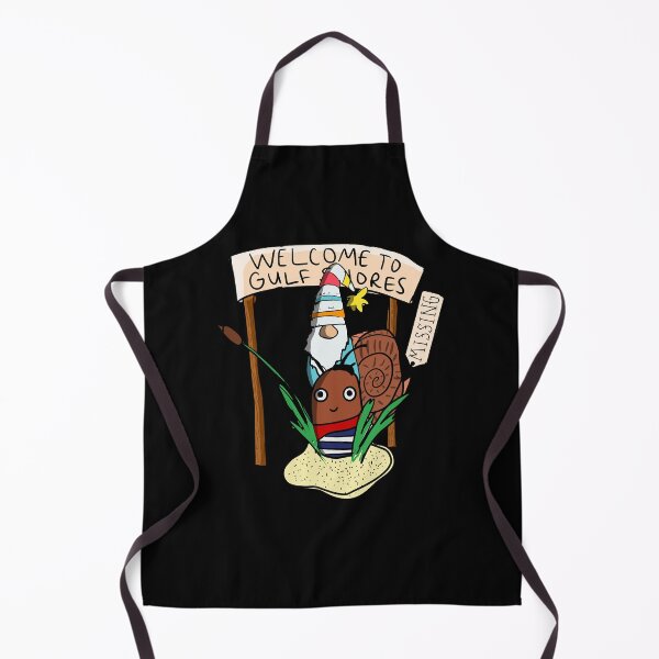 Item preview, Gnomie and Escargot are Missing at Gulf Shores designed and sold by MilaOrtiz.