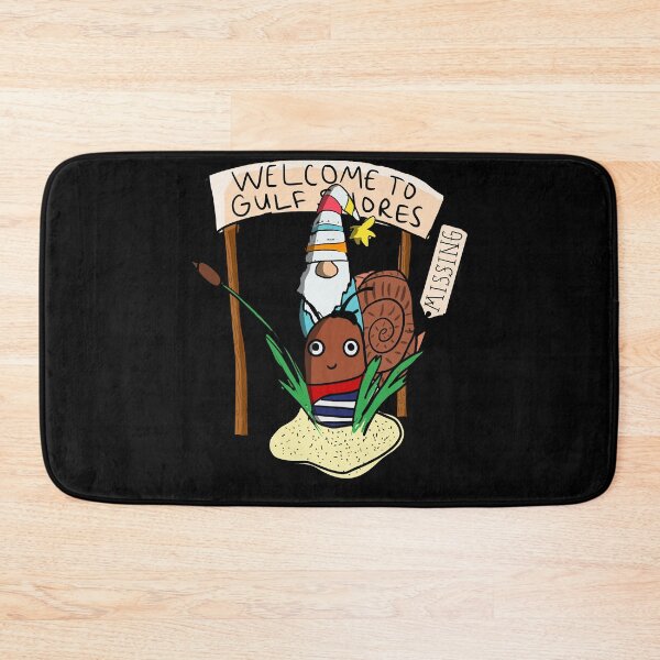 Item preview, Gnomie and Escargot are Missing at Gulf Shores  designed and sold by MilaOrtiz.