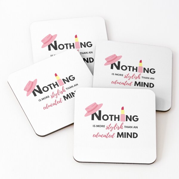 Item preview, Nothing is more stylish than an educated mind designed and sold by wildpiksel.
