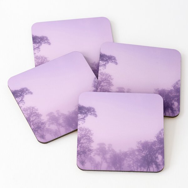 Item preview, /// Purple Haze /// Photograph of purple misty fog early morning, NSW Australia  designed and sold by Est-Image-Co.