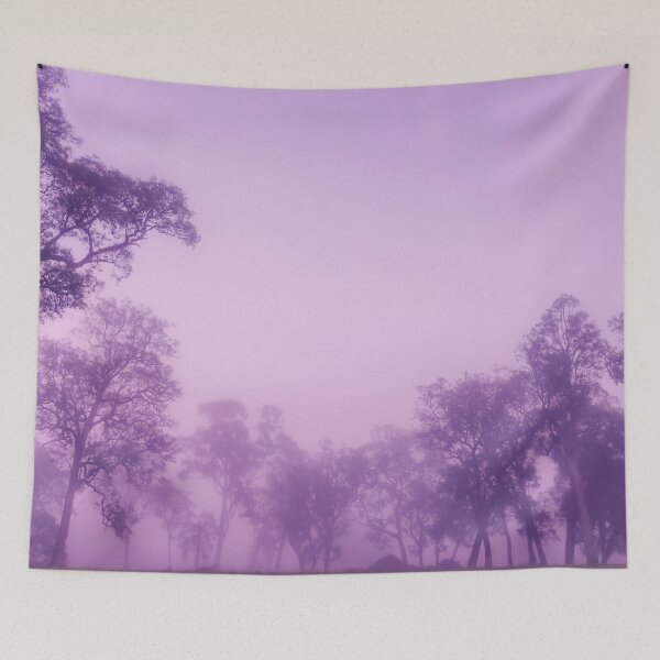 Item preview, /// Purple Haze /// Photograph of purple misty fog early morning, NSW Australia  designed and sold by Est-Image-Co.
