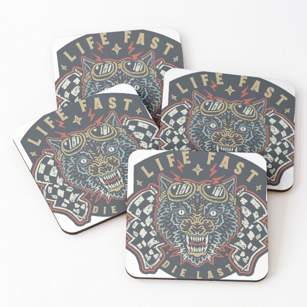 Item preview, Wolf Alpha Rider Vintage Style Illustration designed and sold by krizvector.