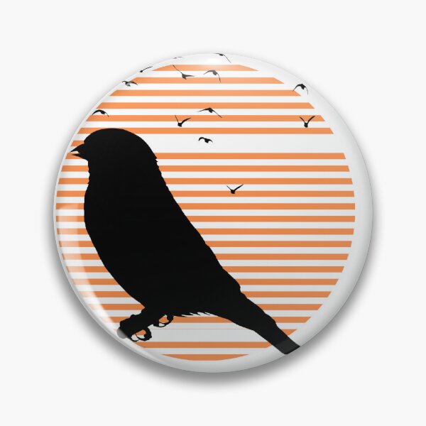 Item preview, bird at sunset designed and sold by ELIELART.