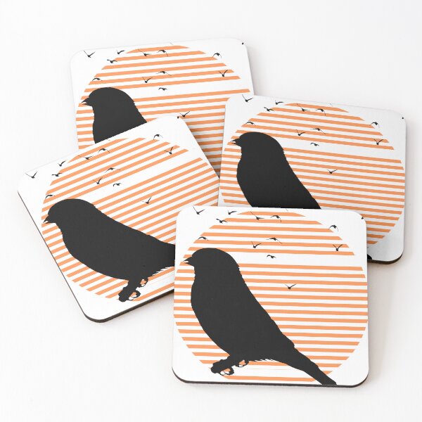 Item preview, bird at sunset designed and sold by ELIELART.