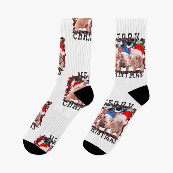 Item preview, Pig Christmas Digital , Pigs Lover designed and sold by HolliuxGift.