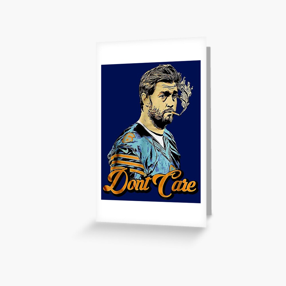 Smoking Jay Cutler Don't Care T-Shirt - TeeNavi