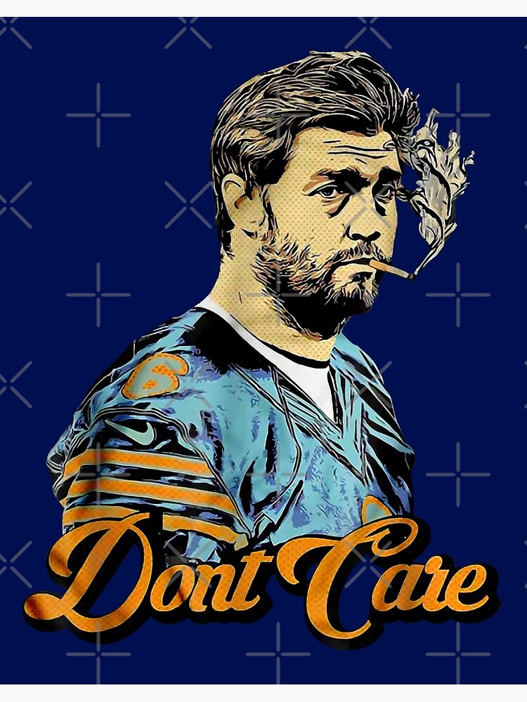 Smoking Jay Cutler Don't Care T-Shirt - TeeNavi