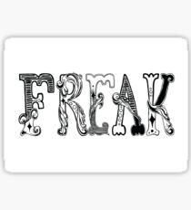 Freak Sticker
