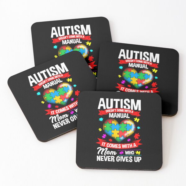 Item preview, Autism Doesn't Come With A Manual It Comes With A Mom Who Never Gives Up Autism Mom Women Autism Awareness Mom Cute designed and sold by HaaChris-Artis.