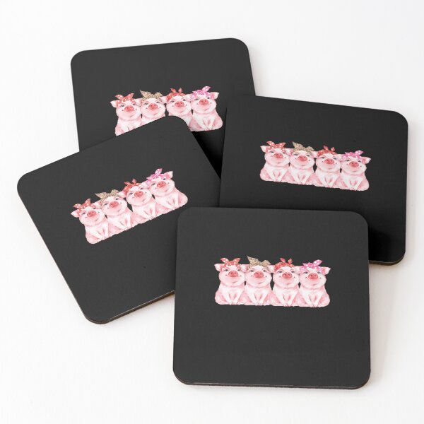 Item preview, pig cute watercolor, Pigs Lover designed and sold by HolliuxGift.