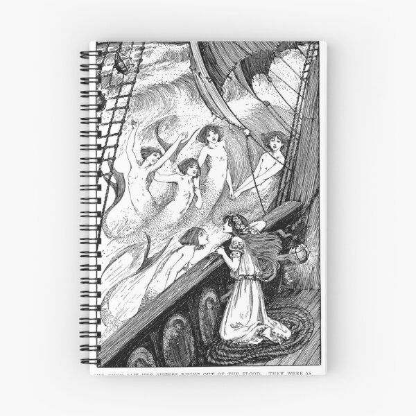 Item preview, Little Mermaid By Helen Stratton  designed and sold by ArtHistoryLover.