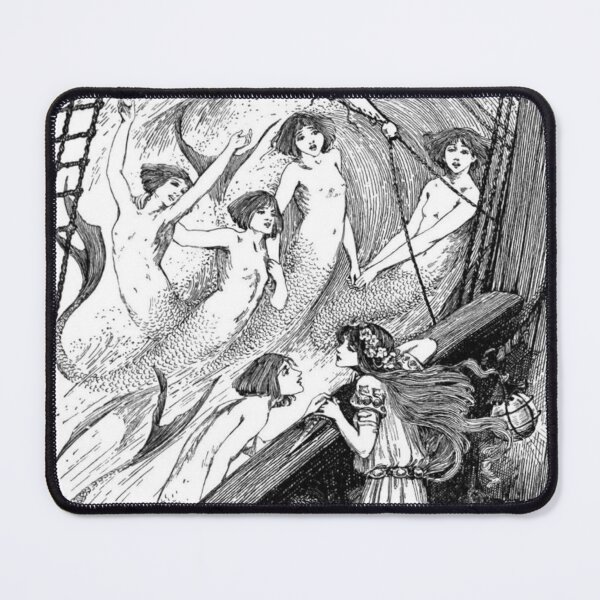 Item preview, Little Mermaid By Helen Stratton designed and sold by ArtHistoryLover.