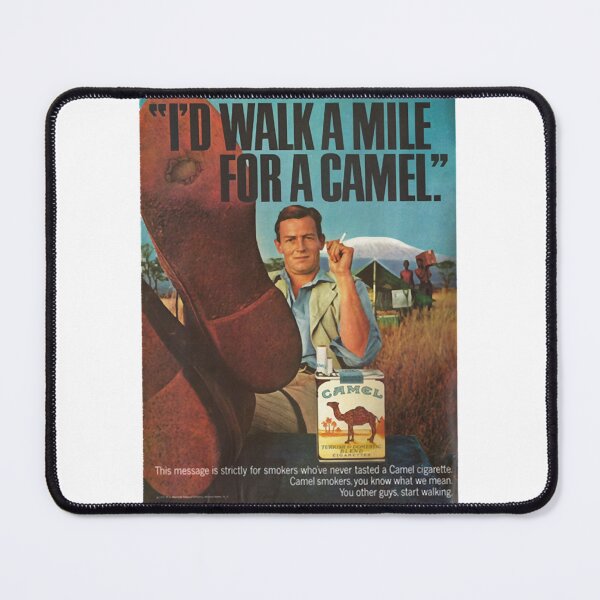 Item preview, Camel Cigarettes Ad    designed and sold by MuffinTee.