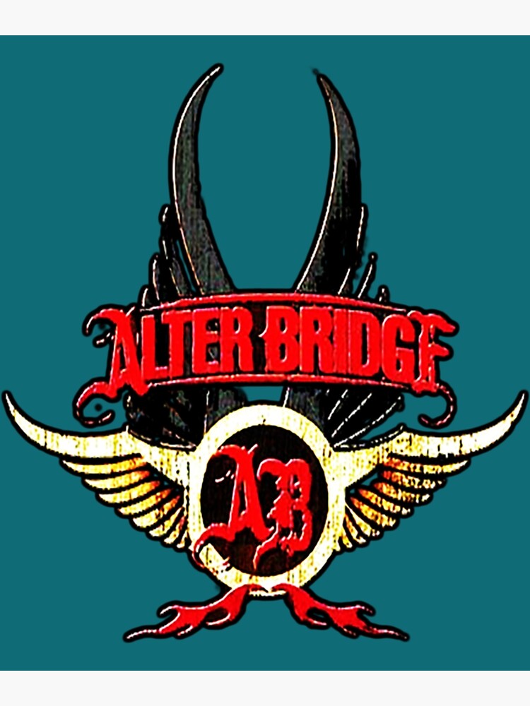 "alter bridge rock band logo art " Poster for Sale by SinghEspanzArt