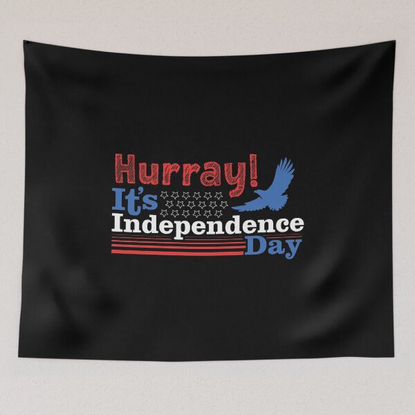 Item preview, Hurray! It’s Independence Day designed and sold by Timelessbasics.